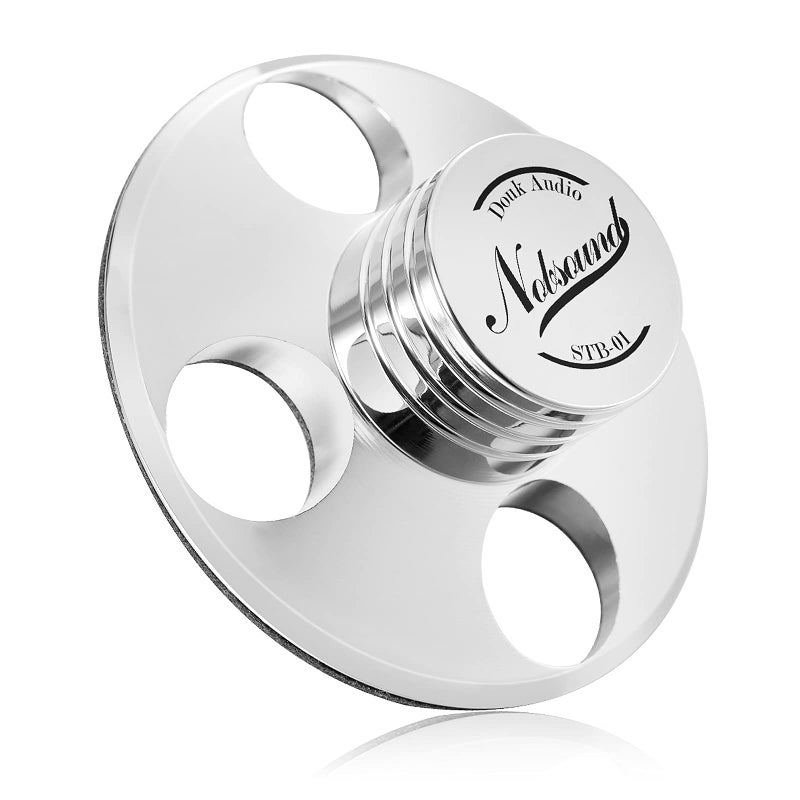 Nobsound STB-01 LP Vinyl Turntables Metal Disc Stabilizer Record Weight HiFi (Silver) - Image 3